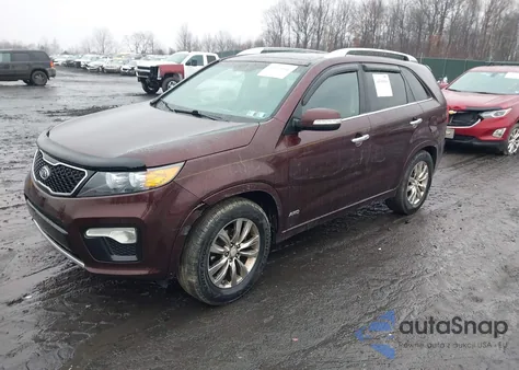 2013 Kia Sorento Sx V6 z USA, uszkodzony, nr VIN 5XYKWDA23DG330732